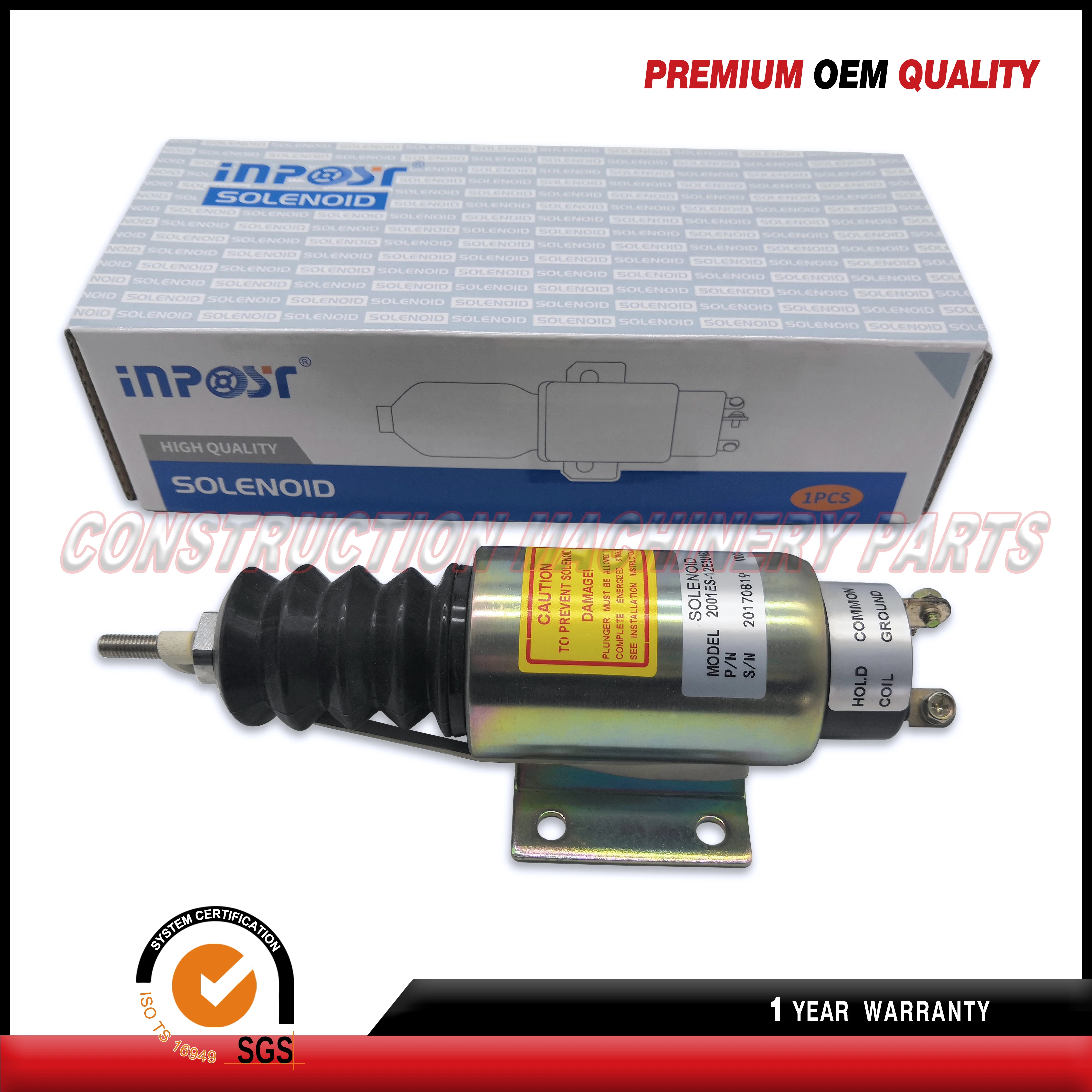 In stock Solenoid Valve 2001ES 12E3U1B2S2 SA 5174 12V Fit Diesel