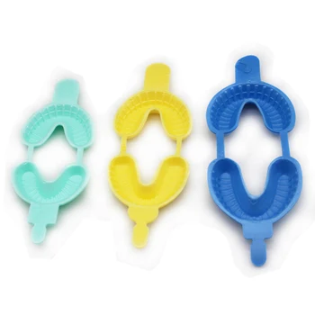 

20 pcs Dentistry Disposable Fluoride Foam Impression Trays Dentist child Fluoride tray Dental Instrument odontologia tooth care