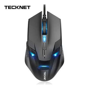 

TeckNet RAPTOR Optical Mice 4800DPI Wireless Gaming Mouse 3200DPI Wired Mouse Computer Ergonomic Mice For PC Laptop Desktop