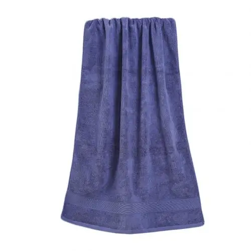 Blue 140x70cm Однотонное мягкое быстросохнущее Впитывающее Одеяло Унисекс для ванной комнаты, красивое банное полотенце - Цвет: Blue 140x70cm