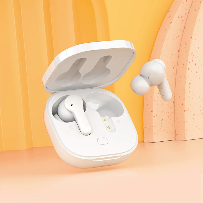 [$20-$3 Promo Code:82KR1]QCY-T13 블루투스 헤드폰 V5.1 무선 TWS 이어폰, 터치 컨트롤 이어버드 4 마이크 ENC HD 통화 헤드셋 맞춤형 앱