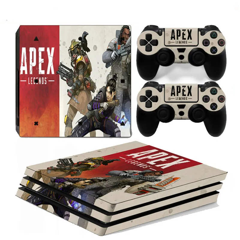 Съемная Виниловая наклейка для консоли PS4 Pro и контроллера Защитная Наклейка Sony