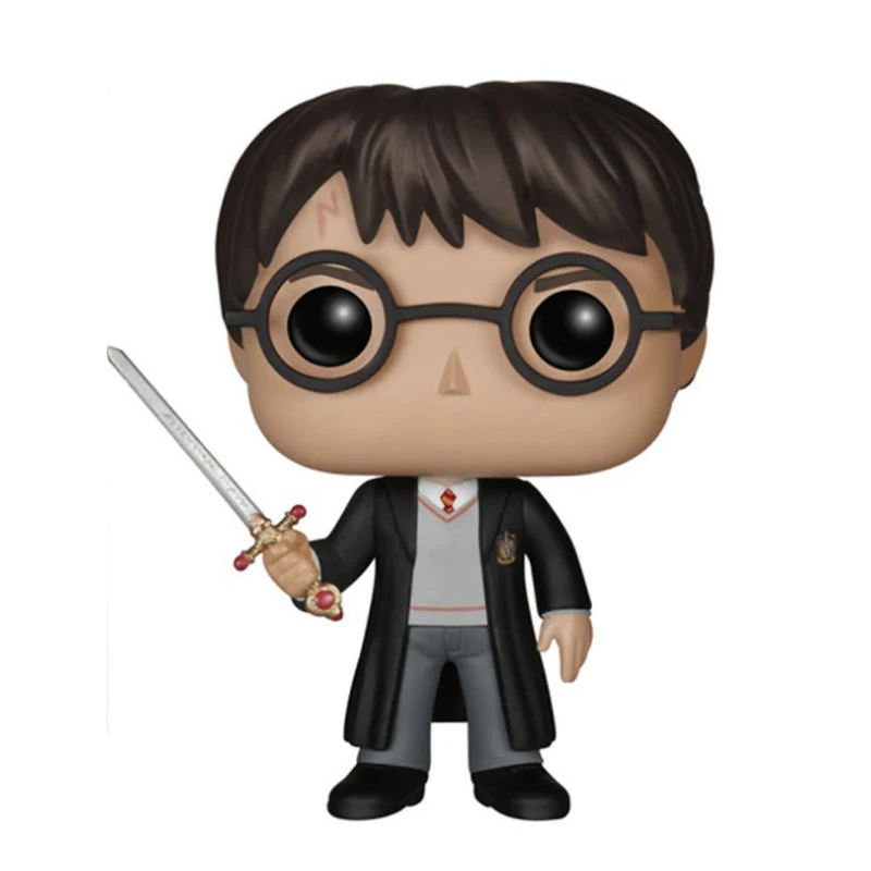 09 no box FUNKO POP Harri Potter, удерживающий меч, Виниловая фигурка, куклы, игрушка, фигурка, игрушки на день рождения, рождественские подарки для детей - Цвет: 09 no box