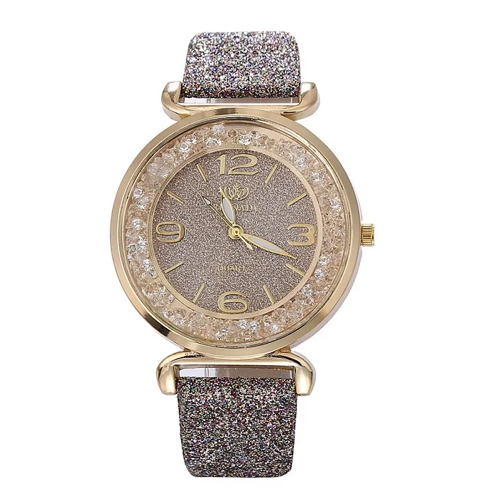 Уникальные креативные женские Роскошные Кварцевые часы с магнитным ремешком, ЖЕНСКИЕ НАРЯДНЫЕ наручные часы, relogio masculino - Цвет: gray
