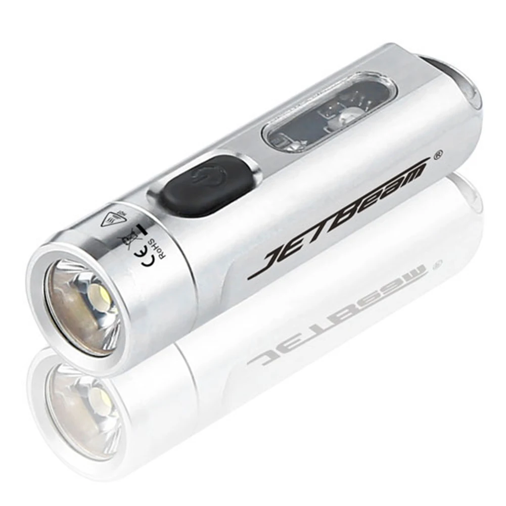 JETBeam Waterproof Camping 500LM XPG3 + RGB + 365UV LED Pocket Flashlights
