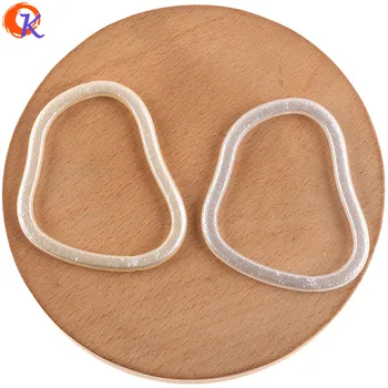 

Cordial Design 44*50mm 250Pcs Jewelry Accessories/Hand Made/Wrinkle Effect/Imitation Pearl Beads/DIY Making/Earring Findings