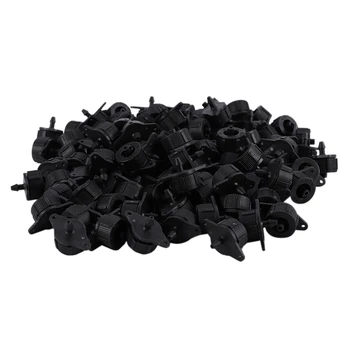 

100 Pcs 4L Pressure Compensating Dripper Irrigation Misting Micro-Flow Dripper Automatic Watering Nozzle Drip Garden Sprinklers