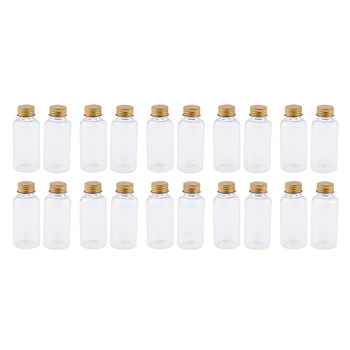 

20 Pieces Plastic Empty Makeup Bottles,80ml Squeeze Tubes for Cosmetic Cream Lotions Travel Refillable Liquid Powder Containers