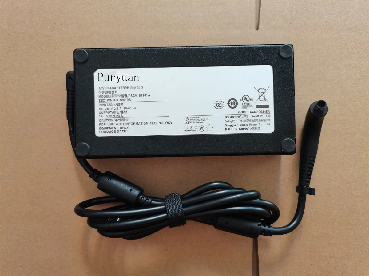 Oem 19.5V 9.23A 180W 7.4Mm Pin Ac Adapter Muslimb Ad-18019A Per Samsung Muslimah Notebook Odyssey Original Puryuan Charger