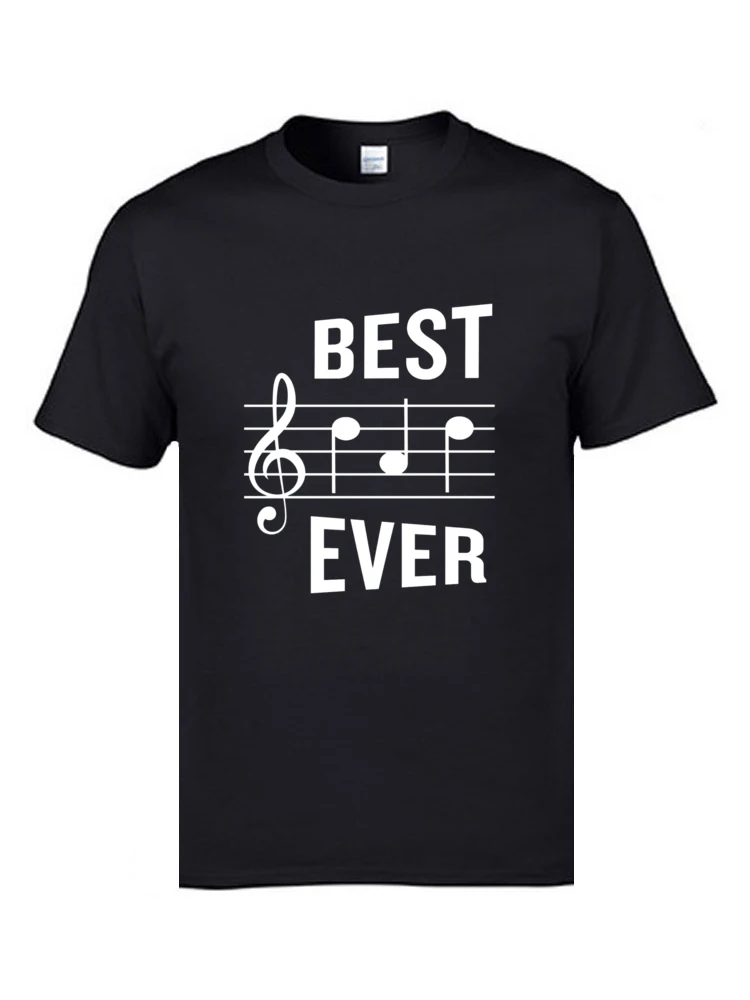 

Bad Best Ever Music Note T Shirts Star War Hip Hop Bass Tshirts Staff Piano Score Art Tshirts Printing Fashion Tee Shirts Cotton
