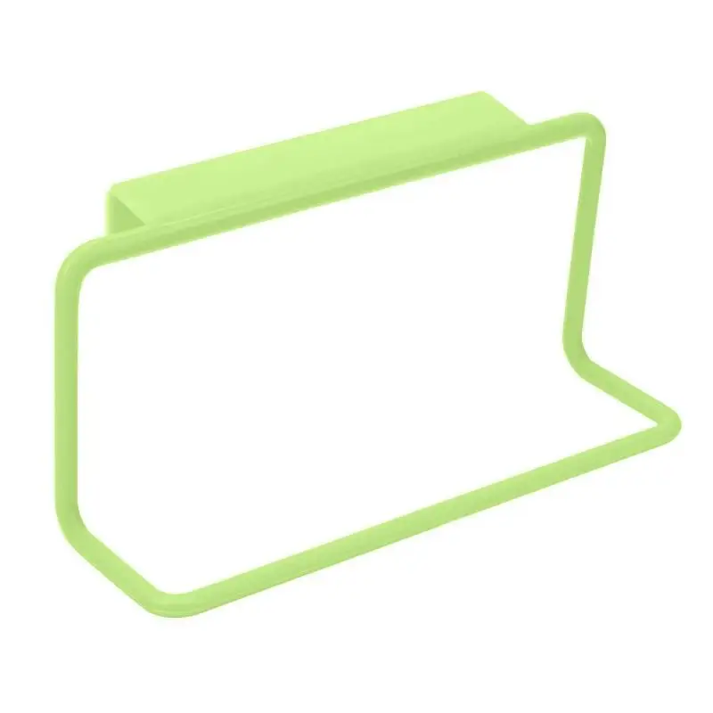 Вешалка для полотенец пластиковый подвесной держатель сервант шкаф для кухни ванной удобный и практичный полотенцесушитель - Цвет: 07