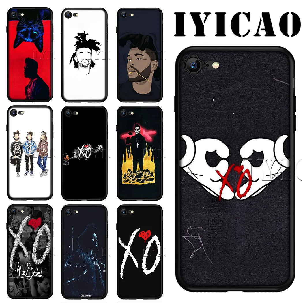 IYICAO выходные дни Starboy Pop мягкий силиконовый телефон для iPhone X XS XR Max 6 6s 7 8 Plus 5 5S SE 10 11