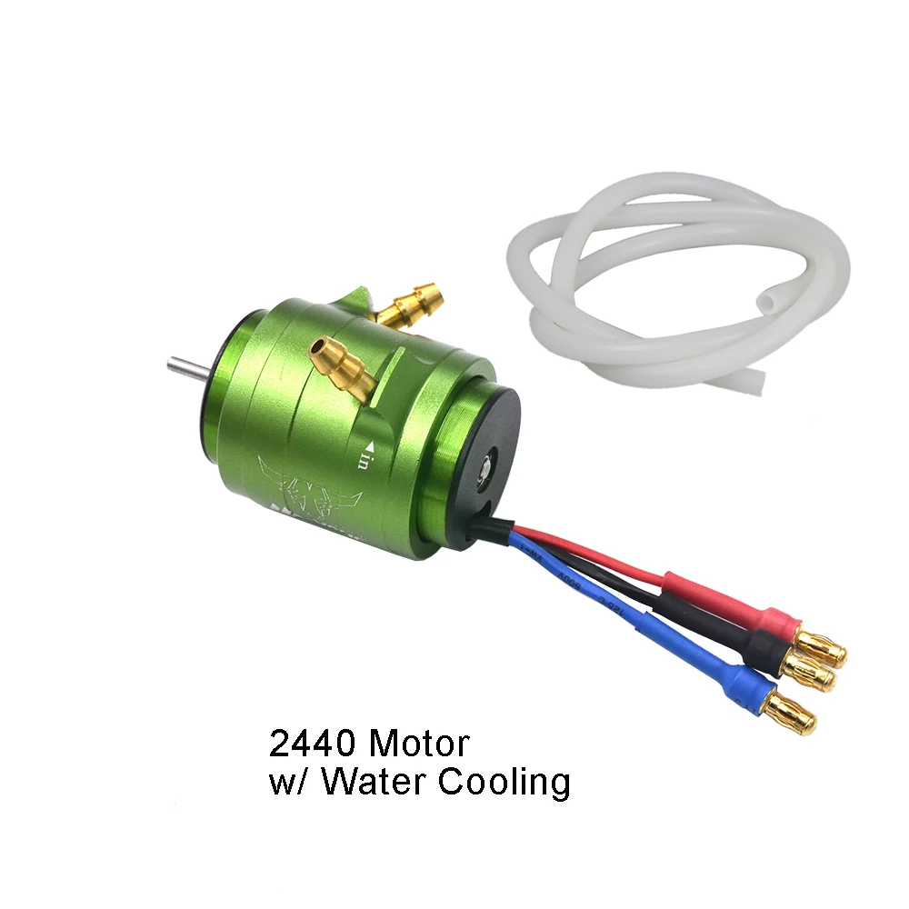 Dissipatore Di Calore A Raffreddamento Ad Acqua Per Motori Brushless RC - Diametro 36mm, Lunghezza 50mm, In Lega Di Alluminio Rossa, Per Barche RC, Compatibile Con 3650/3660/3674