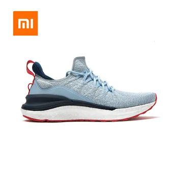 

2020 Newest Xiaomi Mi Mijia Shoes 4 Men Running Sport Sneakers FREE FORCE Midsole Update Rubber Outsole Overall Machine Washable