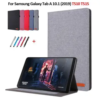 

Coque For Samsung Tab A 10 1 2019 Case Cowboy Flip Stand Tablet Cover Funda For Samsung Galaxy Tab A 10.1 2019 SM-T510 SM-T515