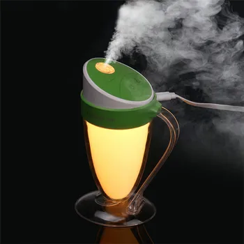 

2019 NEW Mini Portable USB Humidifier Moonlight Cup Air Face Diffuser Aroma Mist Maker party Humidifier #30