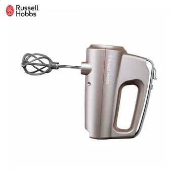 

Food Mixers Russell Hobbs 25892-56 Home Kitchen Appliances Cooking Appliance Swirl цвет бирюзовый Beige Beater Ejector Button Dough Hook Hand Held Plastic