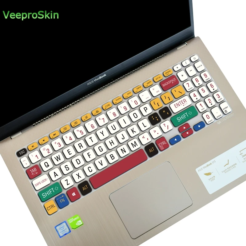 Клавиатура кожного покрова для Asus Vivobook 15 x512ub X512FJ X212FL X512FB X515FA X512F X512DA X512UF X512UA x512fb 6