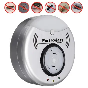 

Pest Reject Pro Ultrasonic Repeller Bed Bug Mites Spider Defender Roaches Electronic Mosquito Repellent Pest