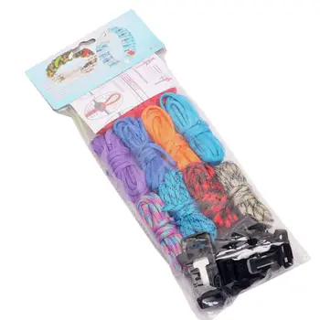 

2020 New Paracord Bracelet DIY Weaving Craft Tools Survival Paracord Combo Crafting Kit