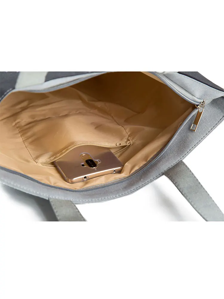 Handbag Women Shoulder Bag Canvas Summer Beach Bag Daily Use Female Shopping Bag Lady All-Match - Image 4