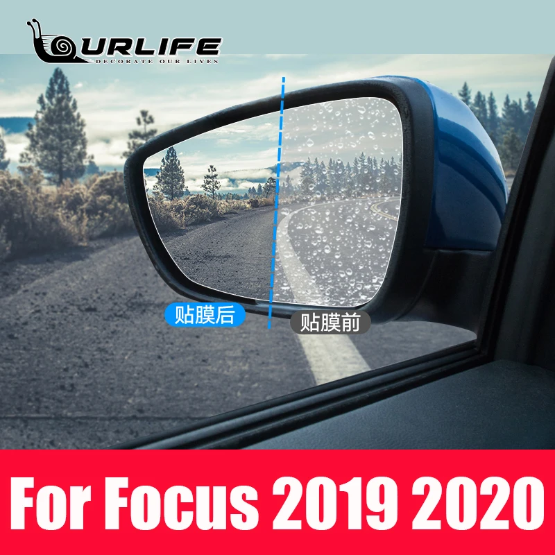 

Full Cover Protective Film for Ford Focus MK4 2019 2020 Rearview Mirror Rainproof Anti-Fog Films Accessories