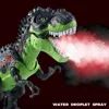 Electronic Spray Walking Dinosaurs Tyrannosaurus RC Animal with Light Sound Robot Model Large Children toys for Kid XMAS Gift 2