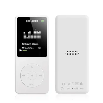

Mini Playback Mp3 Lossless Sound Music Player Fm Recorder Tf Card 80 Hours Mp3 Player With Earphone