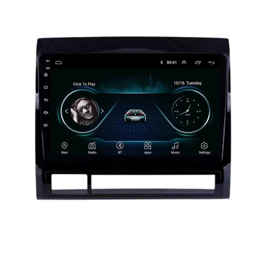 Android 10 1/9/8.1 для TOYOTA TACOMA/HILUX (Американская версия) 2005 2013 мультимедийный стерео