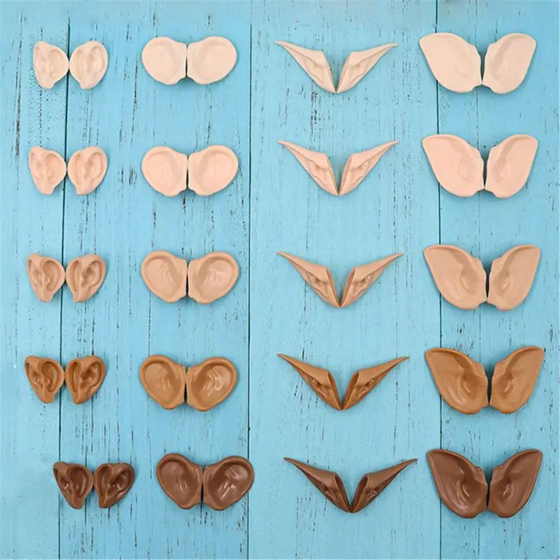 Blyth Doll Icy Toy Ears Toy White Natural Tan Dark And Super Black Skin