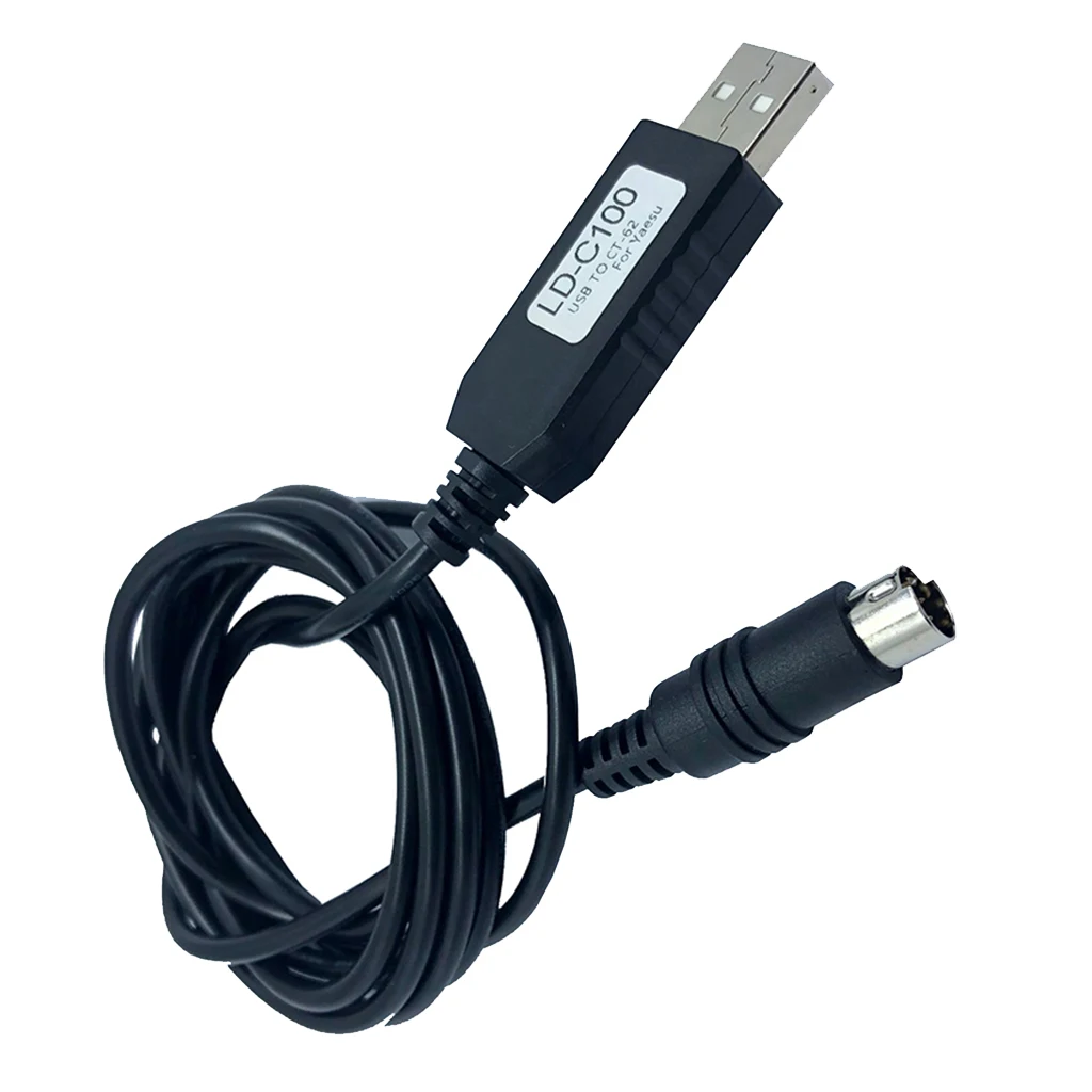 LD-C105 1.5m USB to CAT Din6 Programmed Cable for Kenwood TS-440 TS-450 TS-680