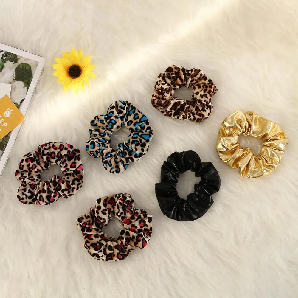6 PCS 50,40 шт. бархатные резинки для волос для женщин и девушек эластичные резиновые ленты аксессуары резинка для женщин кольцо для волос Веревка конский хвост держатель# G1 - Цвет: 6 PCS