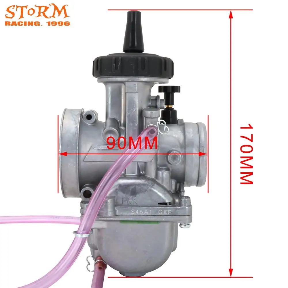Часть кабеля мотоцикла дроссель Карбюратор Carb Carburador для KEIHIN PWK 33 34 35 36 38 40 42 двигатель для мотороллера ATV Quad Pit Dirt Bike