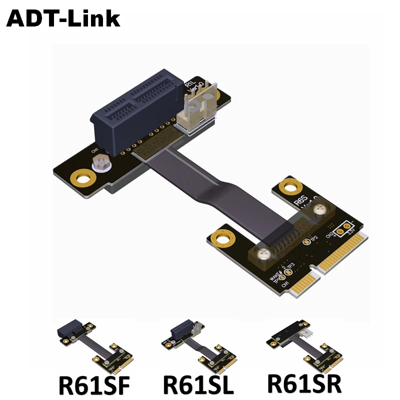 Мини-адаптер PCI-e mPCIe WAN 8 Гбит/с Wi-Fi к PCIe x1 PCI-E 1x переходные карты Gen3.0 Mini-PCIe ленточный
