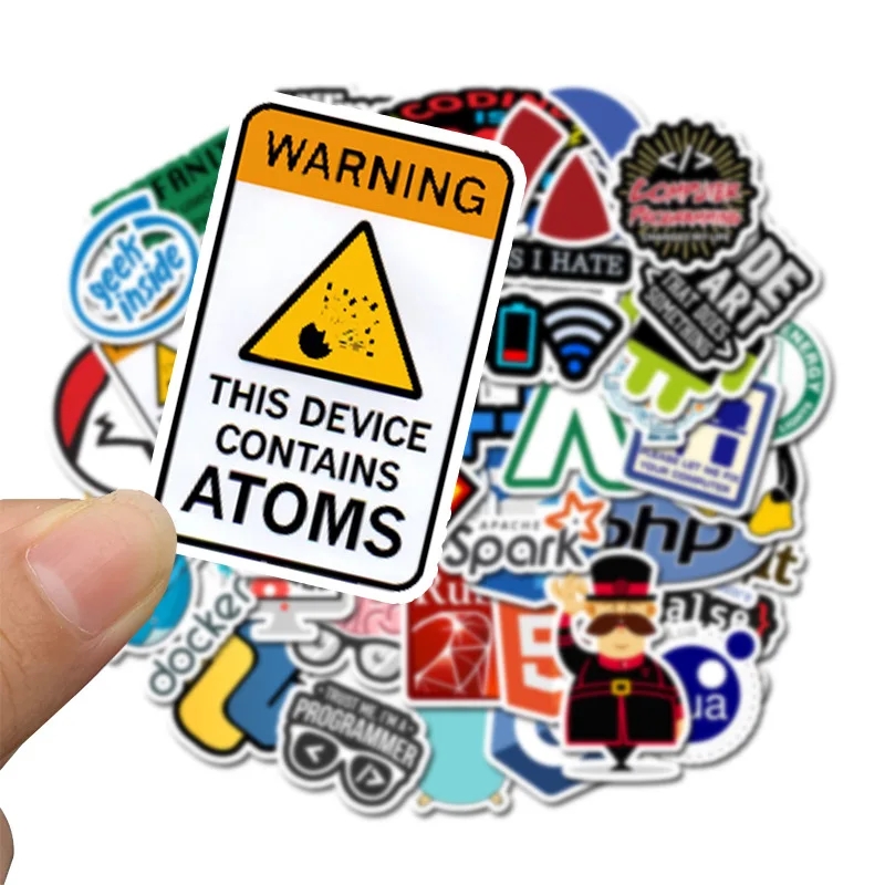 50Pcs New Programming Stickers Pack For On The Laptop Fridge Phone Skateboard Travel Suitcase Waterproof Sticker 4 50Pcs New Programming Stickers Pack For On The Laptop Fridge Phone Skateboard Travel Suitcase Waterproof Sticker 4