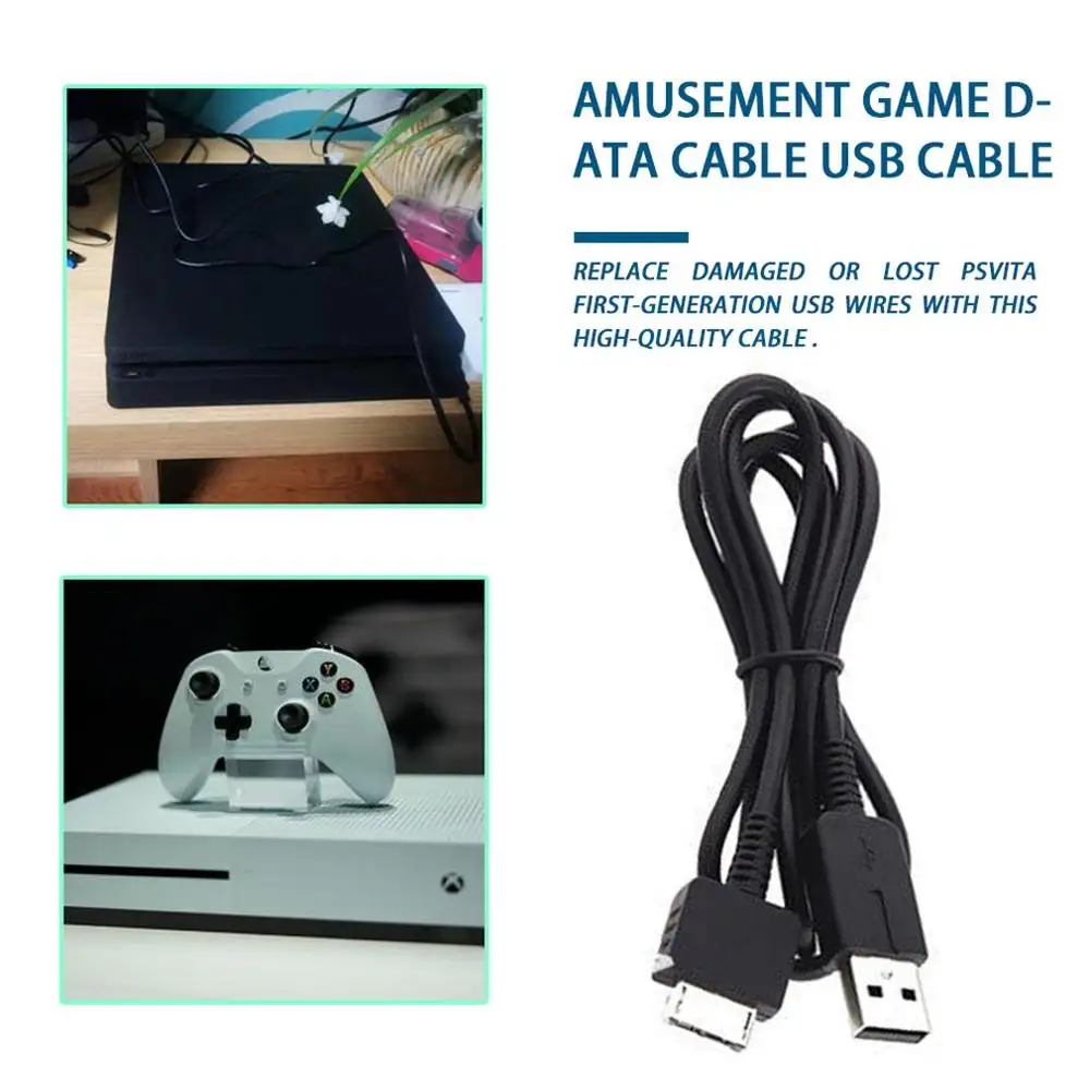 2 в 1 USB зарядный кабель для Sony Playstation PS Vita | Электроника