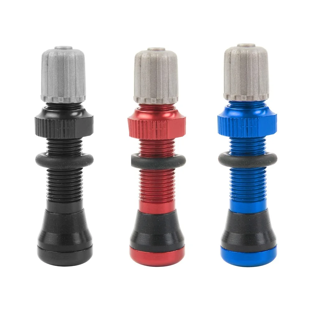 Bicycle Tubeless Valve 40mm MTB Bicycle Schrader Tubeless Valve Mountain Bike Valve Rim Wheel Tubeless Tire Tyre 1 pcs