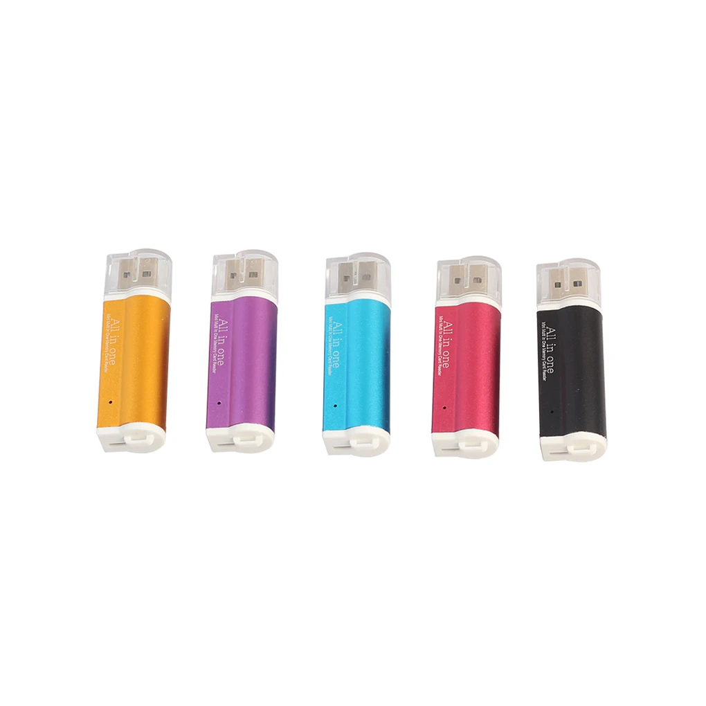 Зажигалка Форма USB 2,0 все в 1 мульти карта памяти ридер адаптер для Micro SD SDHC TF M2 MMC MS PRO DUO кардридер