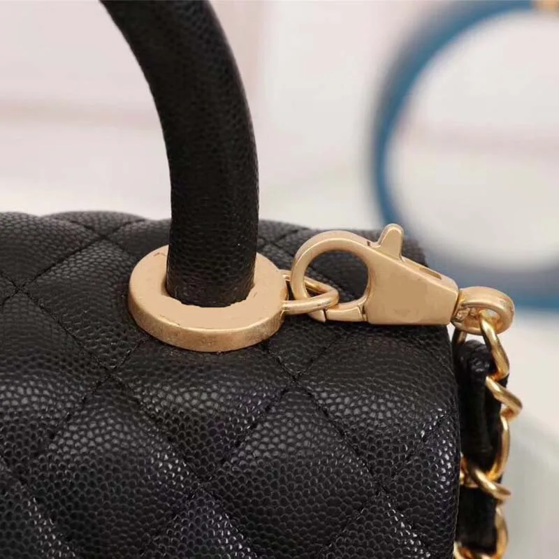 Роскошная новая стильная модная Высококачественная сумка из натуральной икры с золотистой цепочкой, женская сумка на плечо, женские сумки