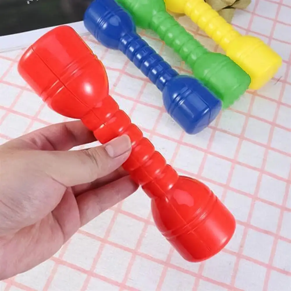2Pcs Useful Fitness Dumbbells Children Hand Weights Durable Strength Training Anti Slip Anti-roll Hand Weights