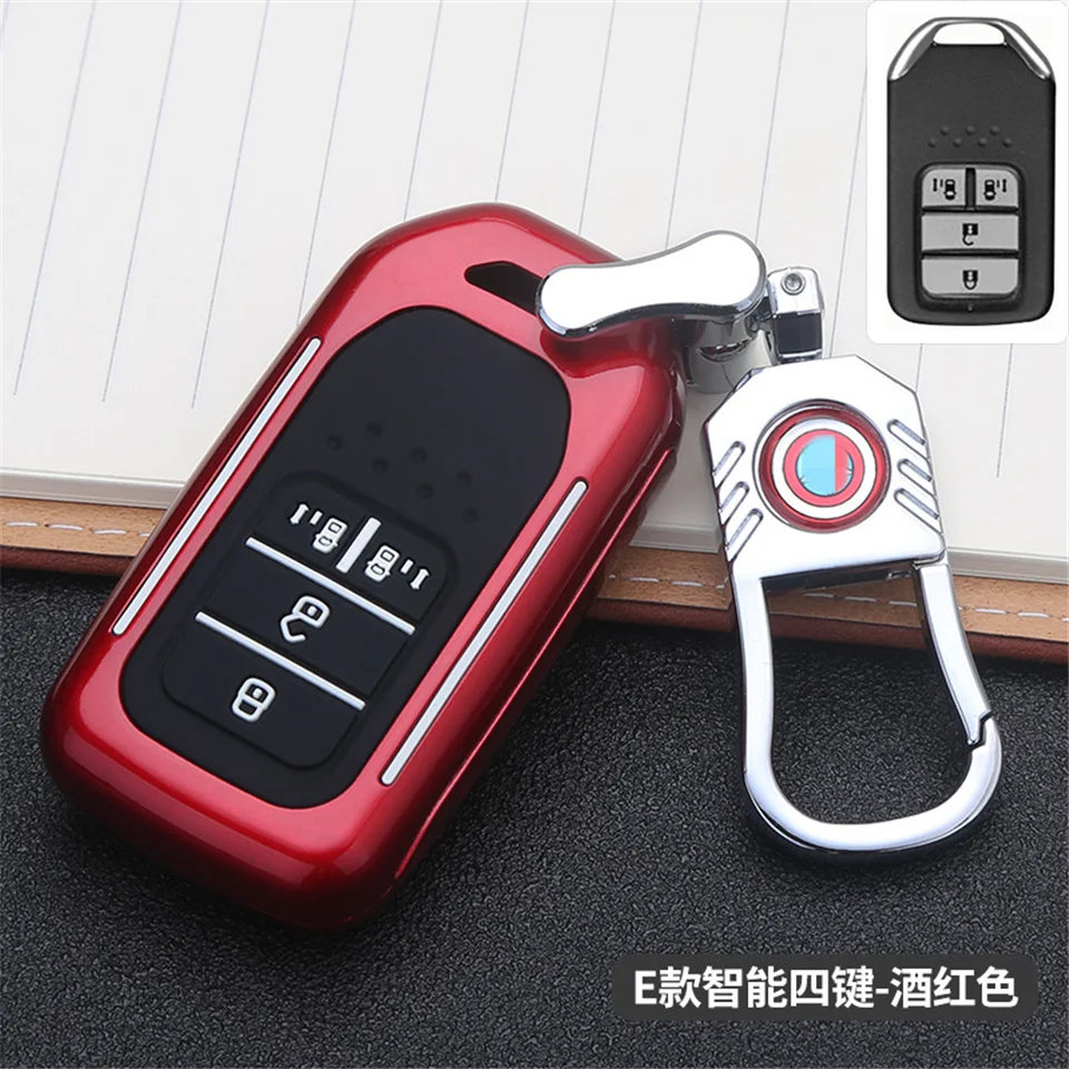 Copertura completa car key case per Honda Vezel città BR-V civico accordo pilota Jazz Jade Crider Odyssey accessori Auto Auto - H780dd0e73fbc4cadad1155395ff1f466K