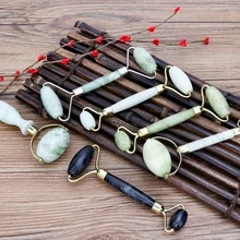 1PCS Natural Facial Beauty Massage Tool Jade Roller Face Thin Massager Tool Dermaroller Face Massager Jade Roller Skincare Tools 1PCS Natural Facial Beauty Massage Tool Jade Roller Face Thin Massager Tool Dermaroller Face Massager Jade Roller Skincare Tools