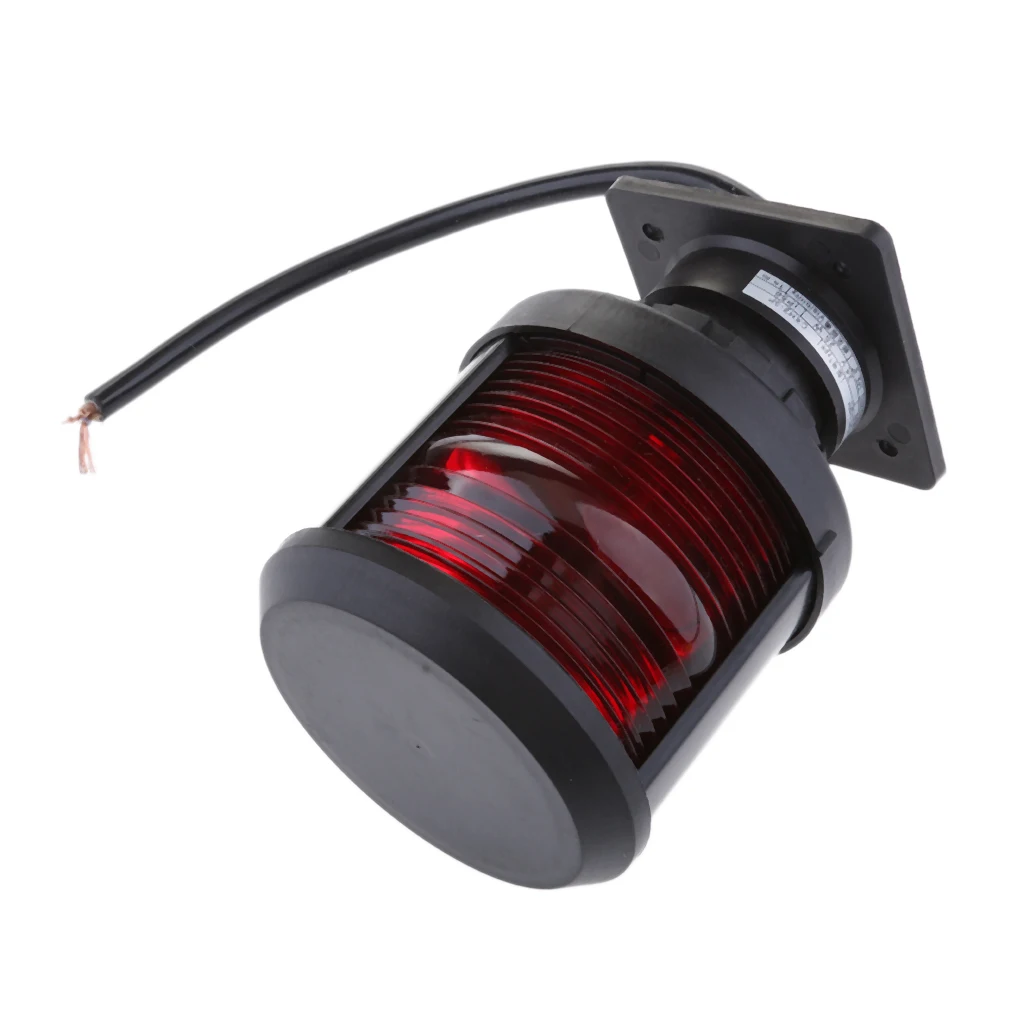 Red+Green 12V/24V LED Port Navigation Signal Light for Marine Boat ,Yacht