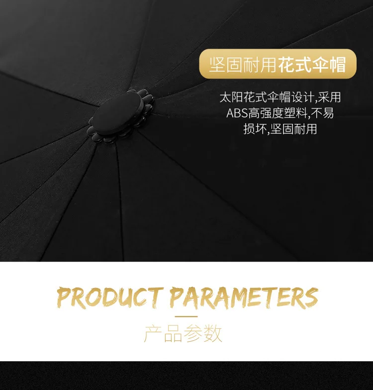 Double Layer 10 Bone Fully Automatic Folding Umbrella Wind-Resistant Men And Women Creative Business Double Rain Or Shine Dual P