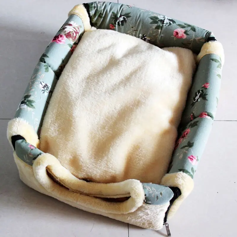 Домик-кровать для щенков саморазогревающаяся кошка пещера Cubby Закрытая для кошек котят маленьких собак