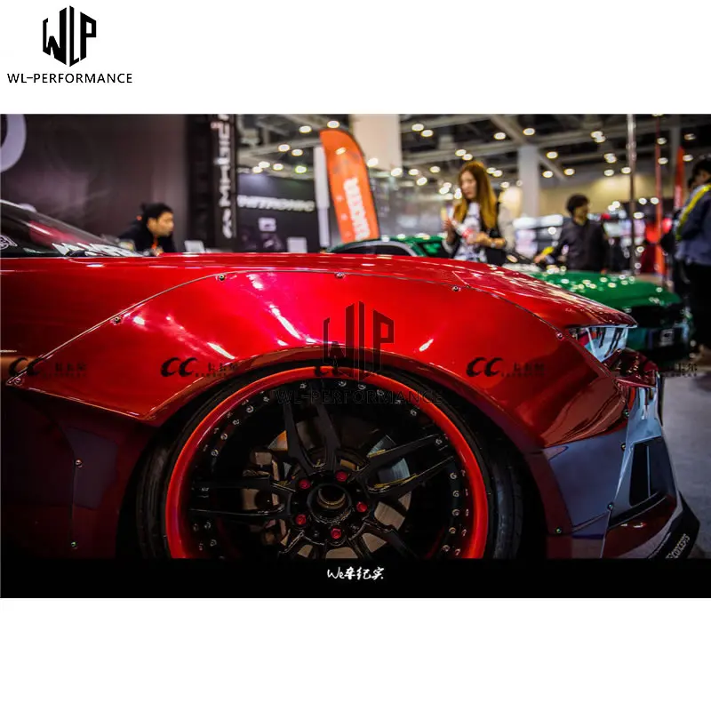 Для Chevrolet Camaro Upainted передний бампер для губ задний диффузор боковые юбки колеса для бровей задний спойлер-up использование