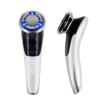 

EMS Facial Massager High frequency Vibration Ion LED Photon Anti Aging Skin Rejuvenation Lifting Tighten Face Skin Care Beauty
