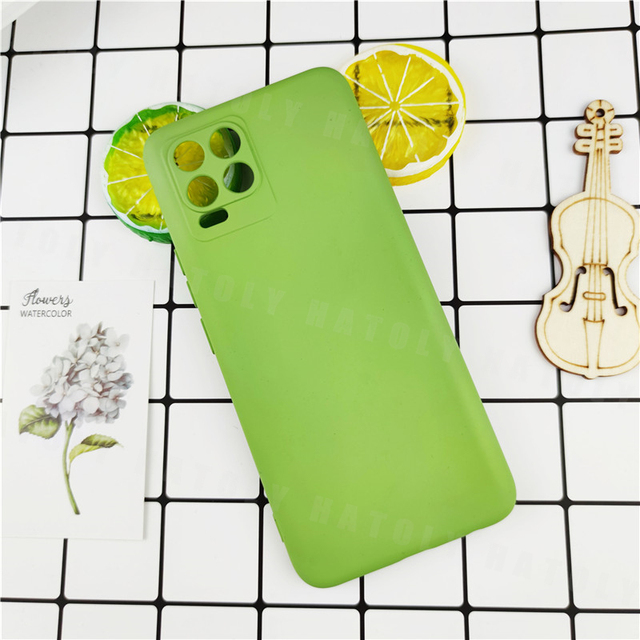 Realme 8 Pro Case For Realme 8 Pro Cover Shockproof Original Liquid Silicone Cases Protetcive Phone Bumper For Realme 8 Pro