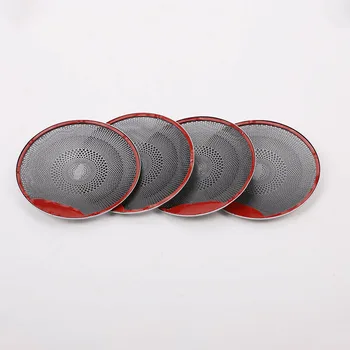 

For Benz C E Class W205 W213 GLC200 2015-2018 Car Speaker Cover Trim 4pcs Door Decal Decoration Practical