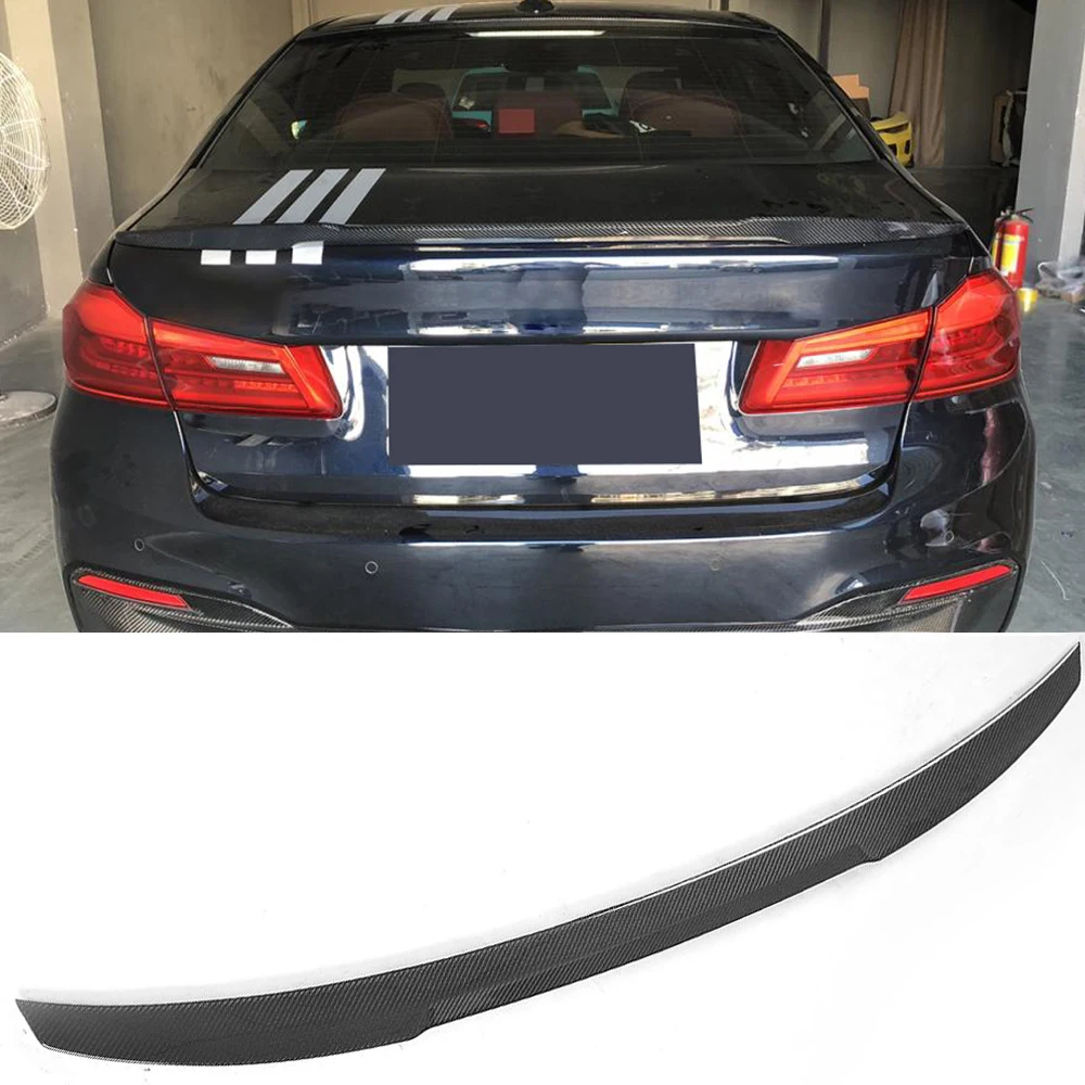 Задний спойлер из углеродного волокна для BMW G30 G38 530i 540i F90 M5 Седан 4 двери 17 2018